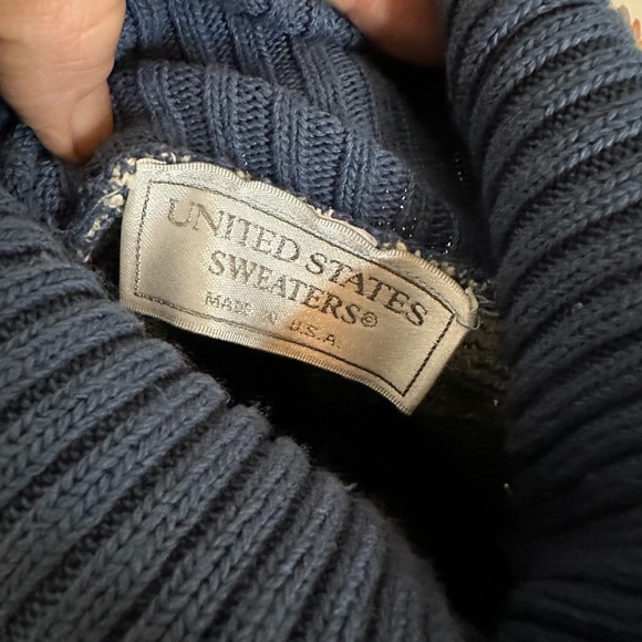 Vintage United States Sweaters women’s reindeer turtleneck sweater large. - Picture 2 of 9